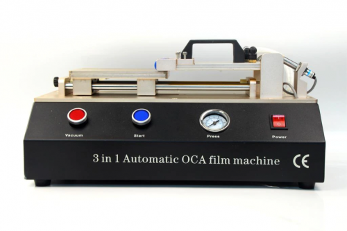 Automatyczna Maszyna OCA Laminowania 3w1 Filmowa