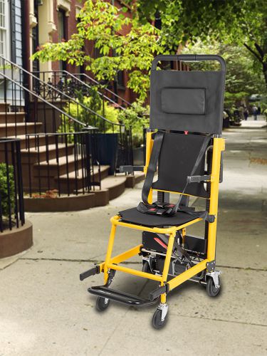 Elektryczny wózek inwalidzki do wchodzenia i schodzenia po schodach dla osób niepełnosprawnych