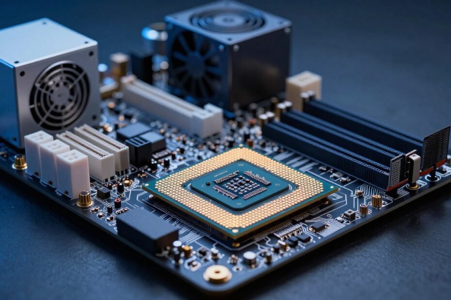 Co znajduje się w jednostce centralnej komputera