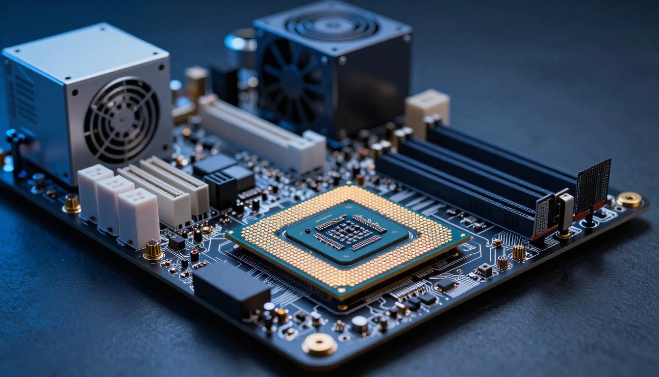 Co znajduje się w jednostce centralnej komputera