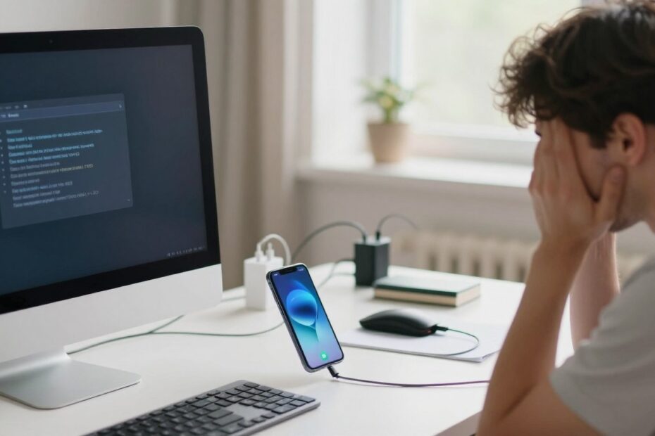 Dlaczego komputer nie widzi telefonu