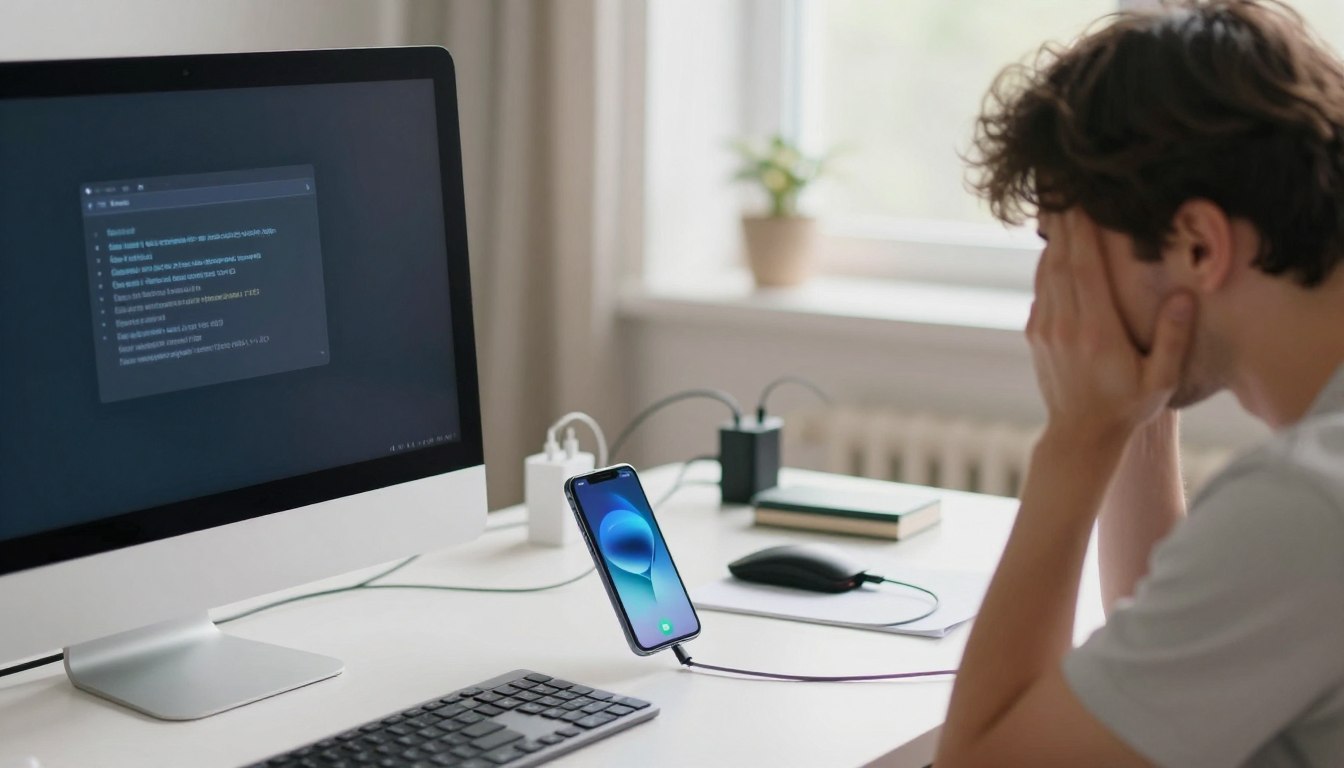 Dlaczego komputer nie widzi telefonu