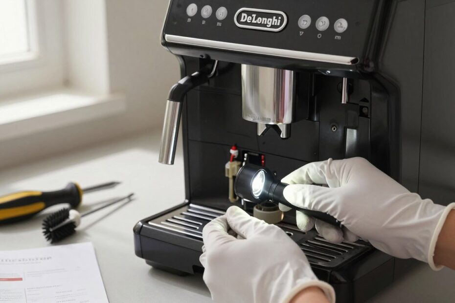 Jak odblokować ekspres do kawy De'Longhi