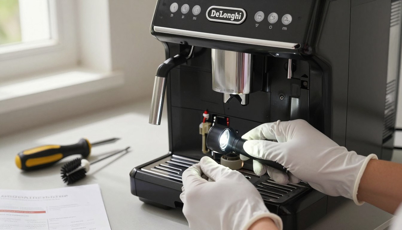 Jak odblokować ekspres do kawy De'Longhi