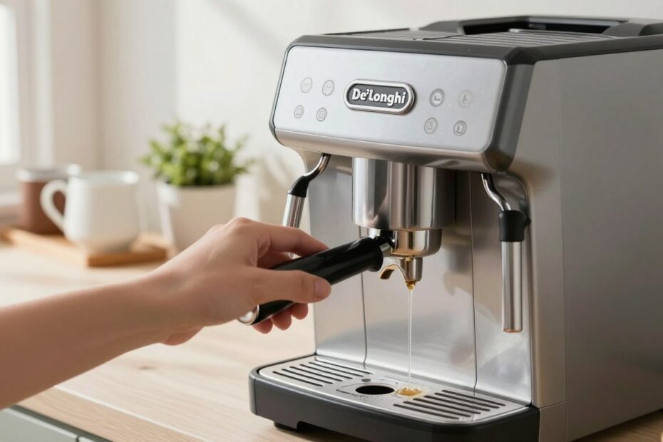 Jak odkamienić ekspres do kawy De'Longhi