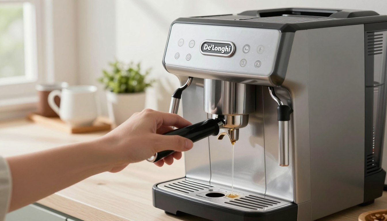 Jak odkamienić ekspres do kawy De'Longhi