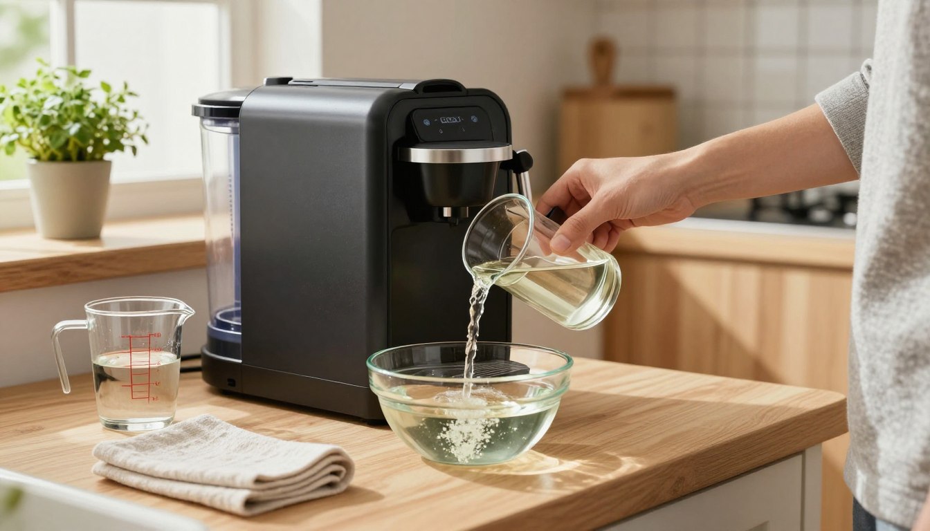 Jak odkamienić ekspres do kawy domowym sposobem