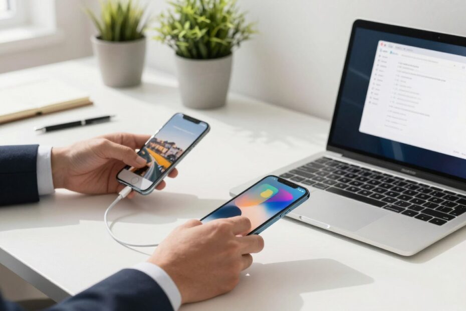 Jak przegrać zdjęcia z iPhone’a na komputer