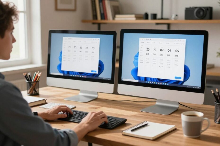 Jak zmienić datę w komputerze