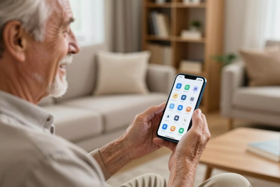 Prosty w obsłudze smartfon dla seniora