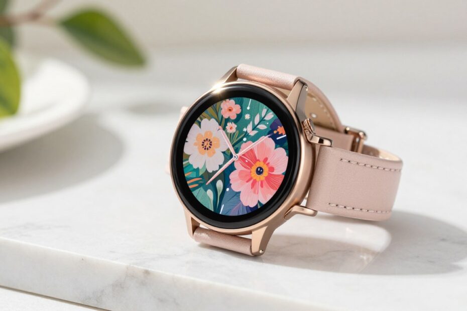 Smartwatch damski okrągły