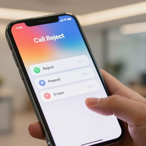 Automatyczne odrzucanie połączeń iPhone