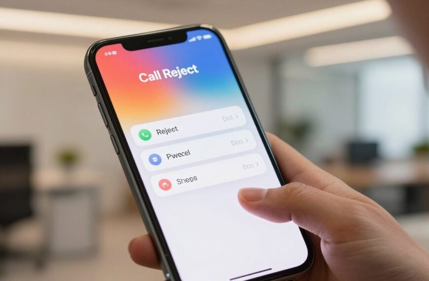 Automatyczne odrzucanie połączeń iPhone