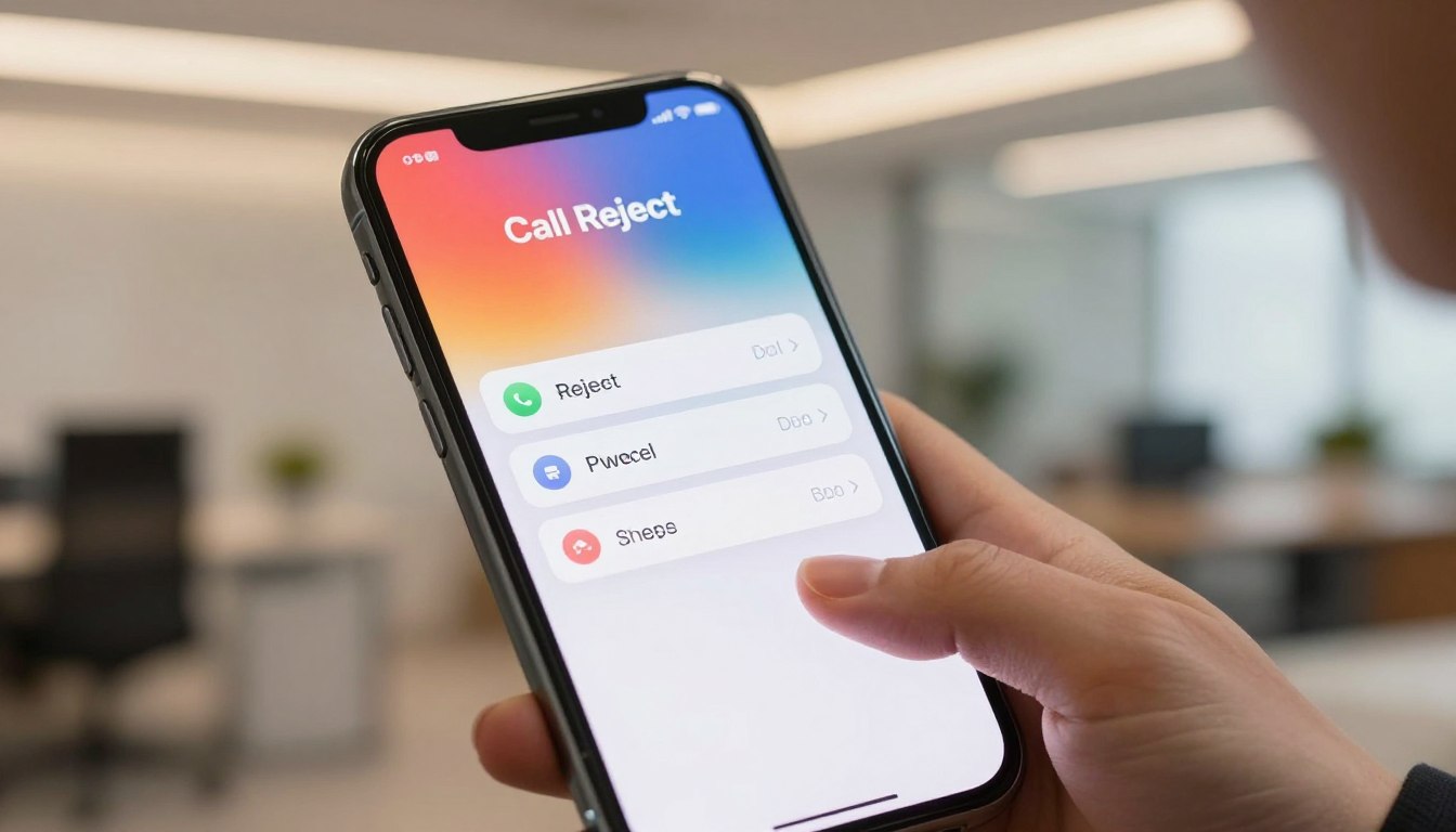 Automatyczne odrzucanie połączeń iPhone