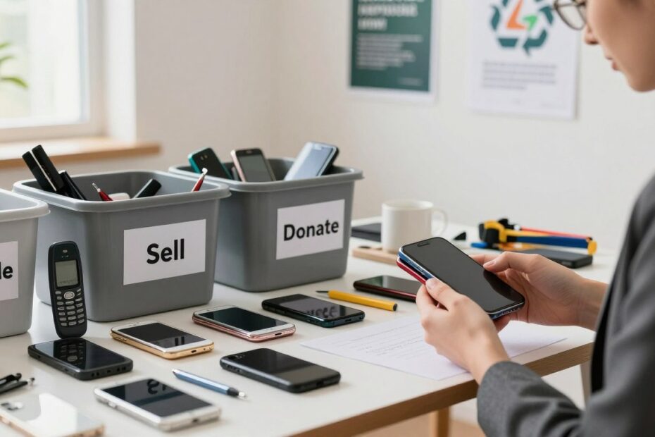 Co zrobić ze starymi telefonami
