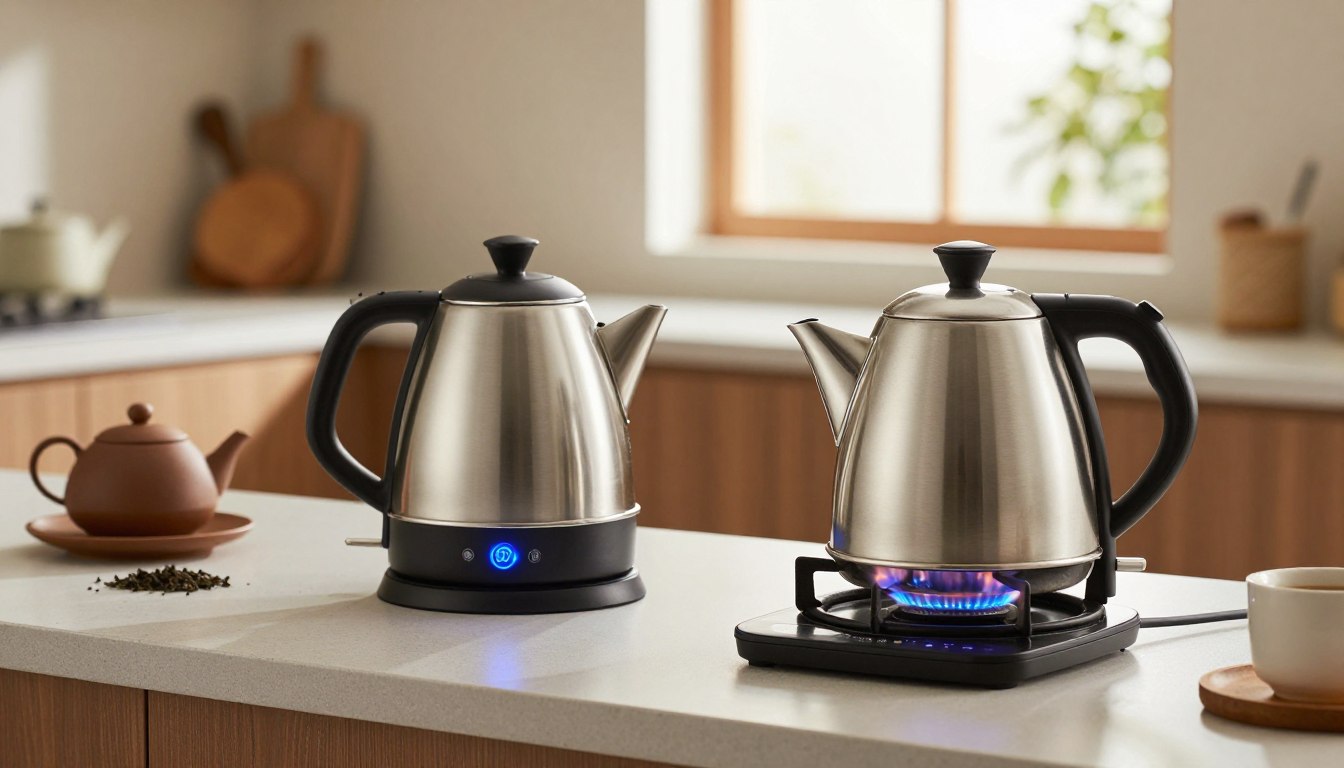 Czajnik elektryczny czy gazowy