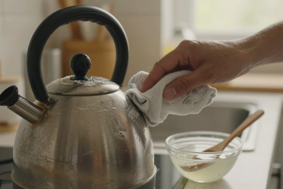Czym odkamienić czajnik