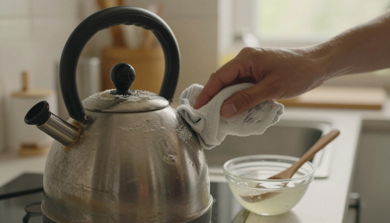 Czym odkamienić czajnik