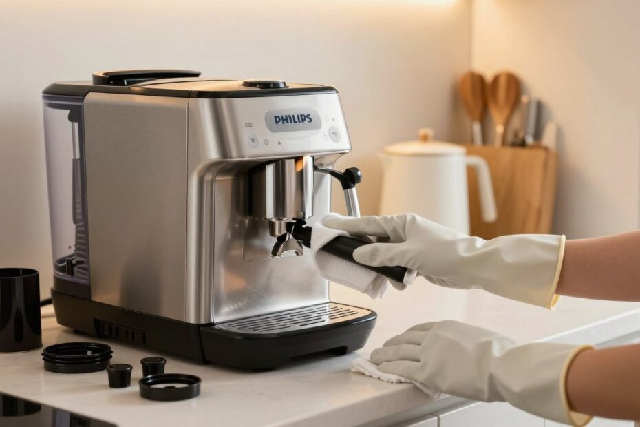 Jak czyścić ekspres do kawy Philips