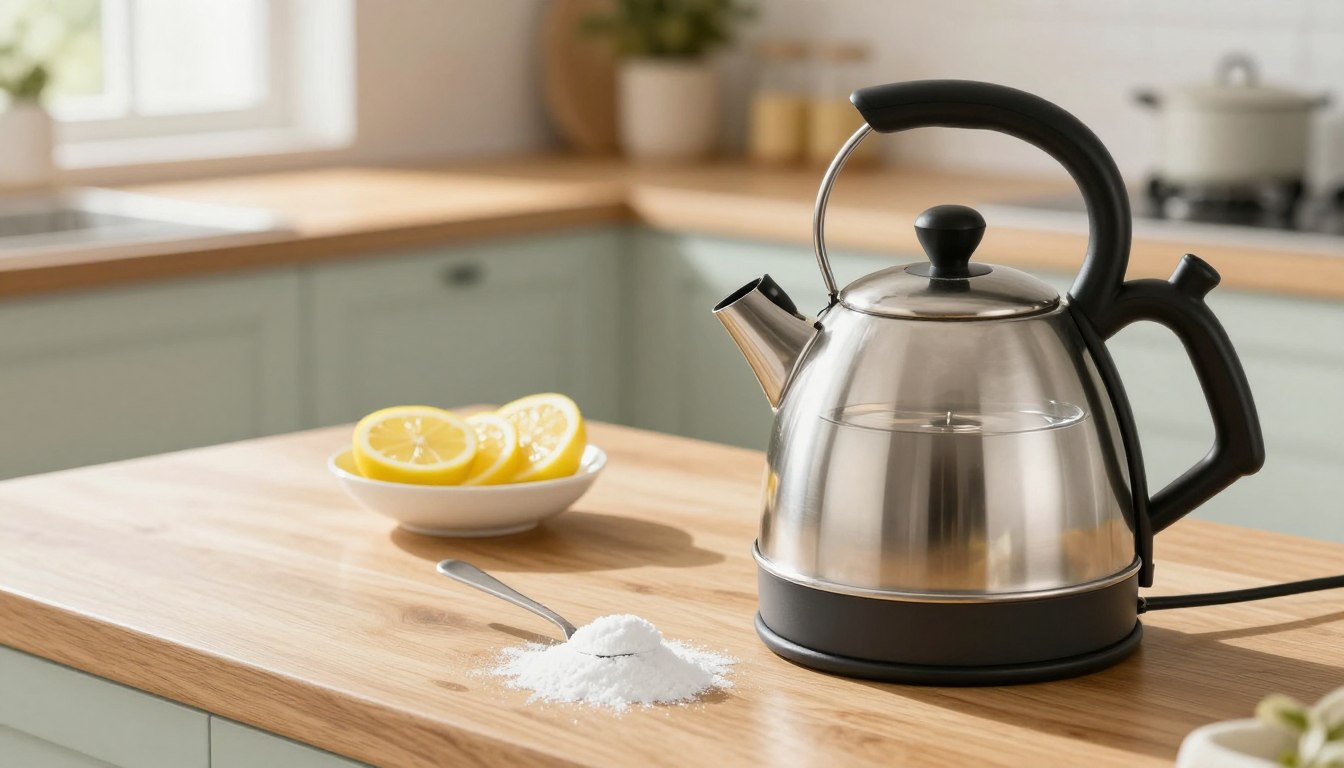 Jak odkamienić czajnik kwaskiem cytrynowym