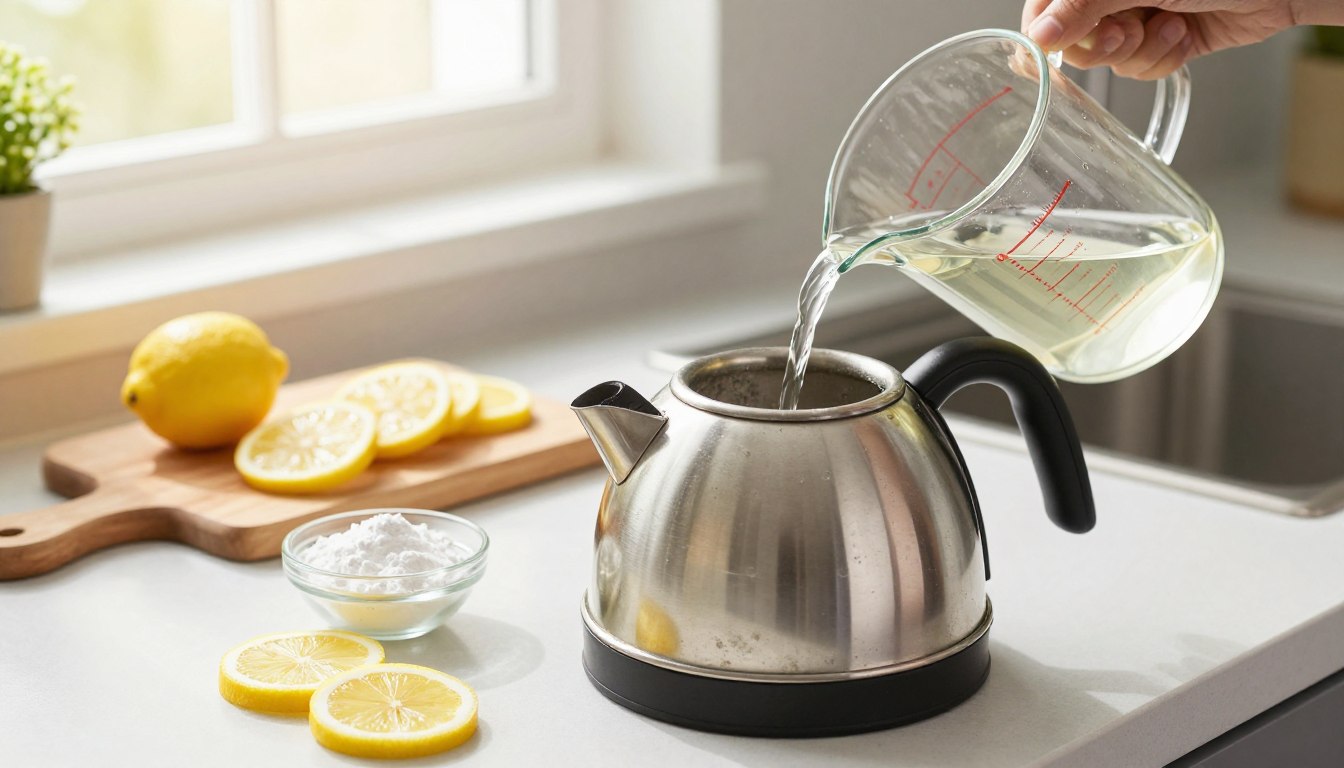 Jak odkamienić czajnik