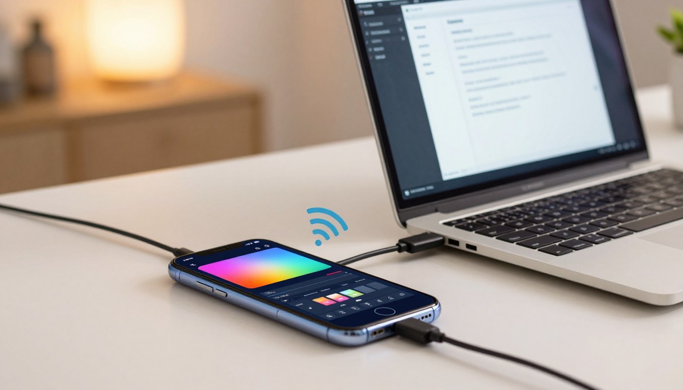 Jak przesłać film z telefonu na komputer