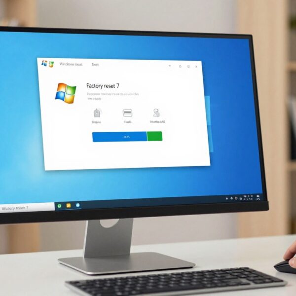 Jak przywrócić komputer do ustawień fabrycznych Windows 7