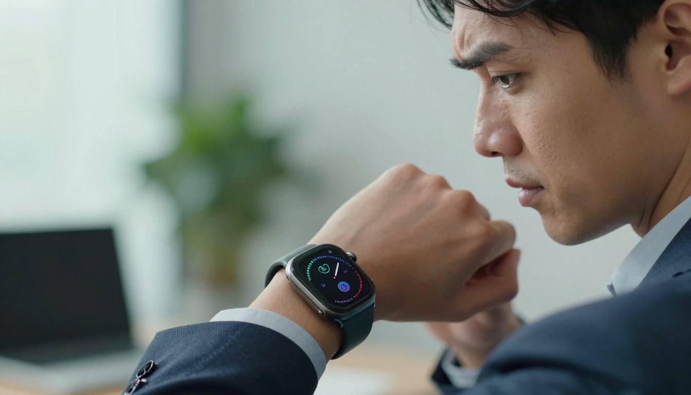 Jak smartwatch mierzy stres