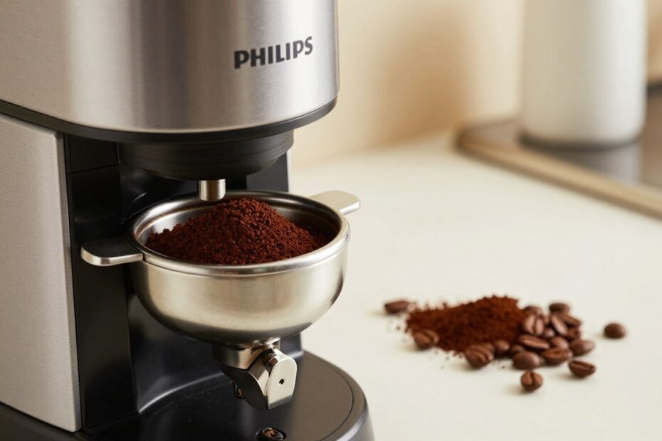 Jak wyczyścić młynek do kawy w ekspresie Philips