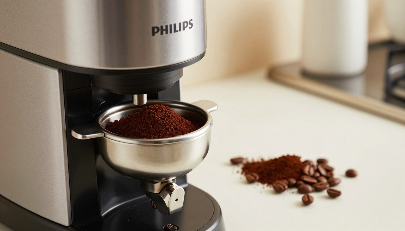 Jak wyczyścić młynek do kawy w ekspresie Philips