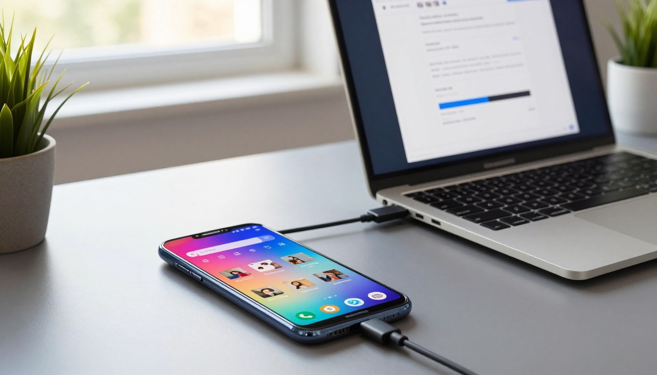 Jak zgrać zdjęcia z telefonu Samsung na komputer