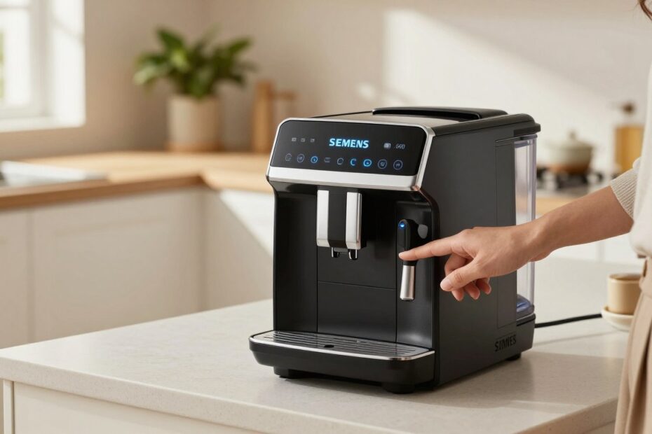 Jak zresetować ekspres do kawy Siemens EQ.500